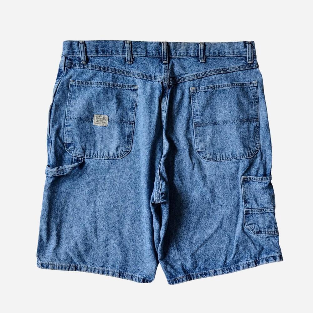 Vintage Wrangler blue denim carpenter shorts